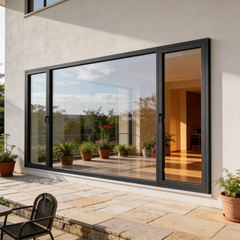 120" Wide Storefront System – Duel Entry Doors with Fixed Window