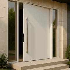 Roma Exterior Gladiator Pivot Door featured with a modern design and sleek handle for stylish entry.